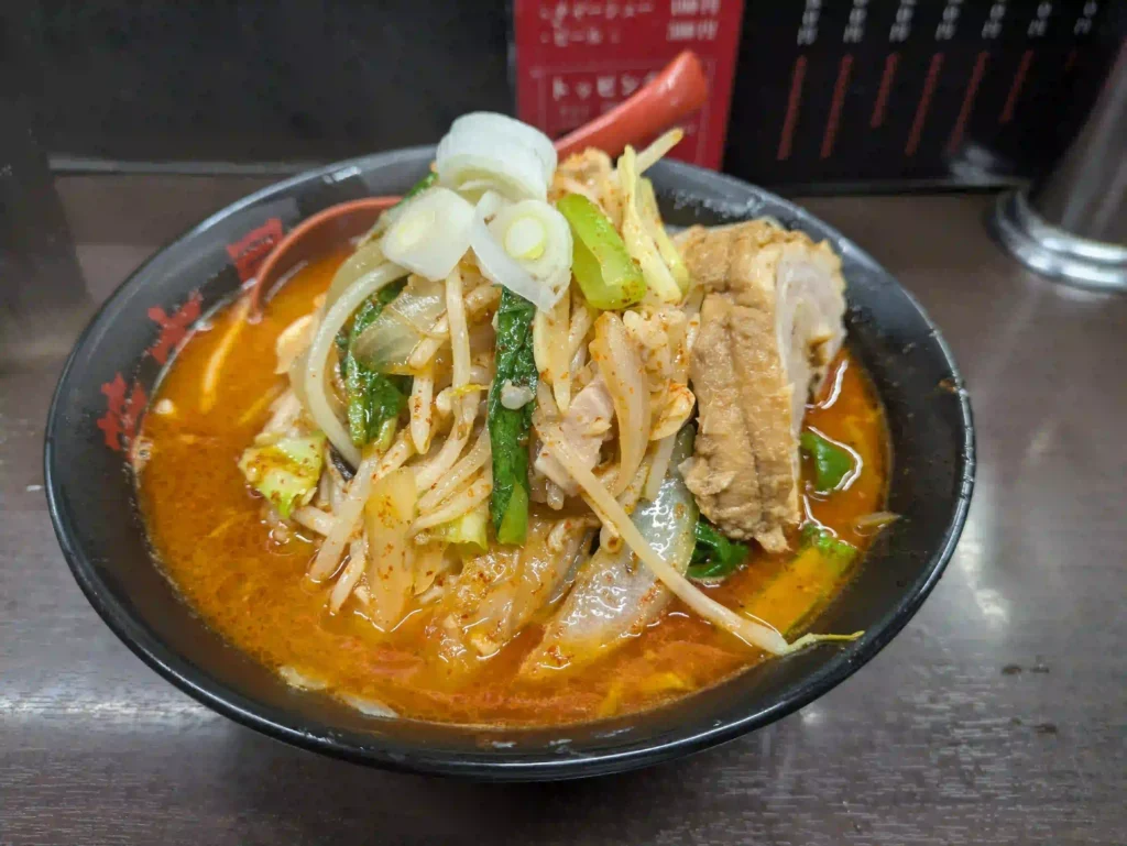 五目味噌タンメン(辛さ大)