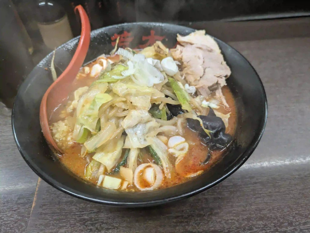 旨辛タンメン荒木屋 大辛野菜